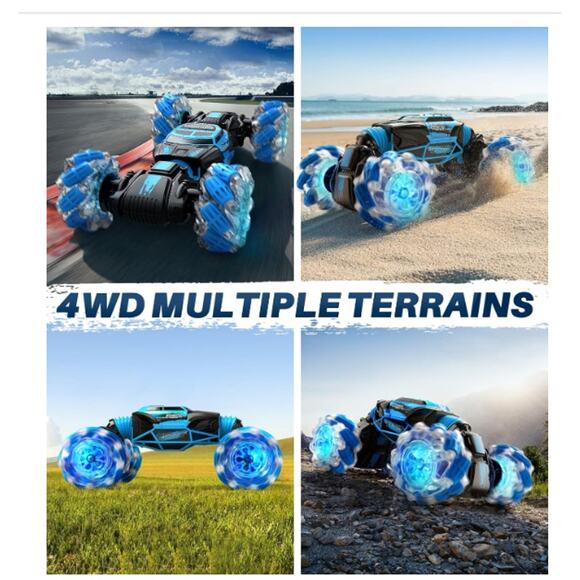 4WD Gesture Sensing Remote Control Car 2.4GHz HandControl Double Sided - Picture 2 of 6